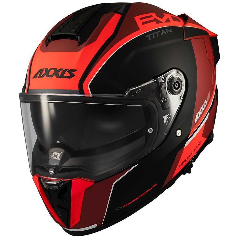 AXXIS Hawk EVO SV Titan B5 Matt Motorcycle Helmet