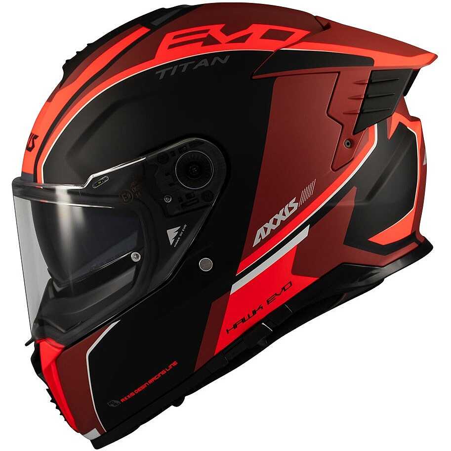 AXXIS Hawk EVO SV Titan B5 Matt Motorcycle Helmet