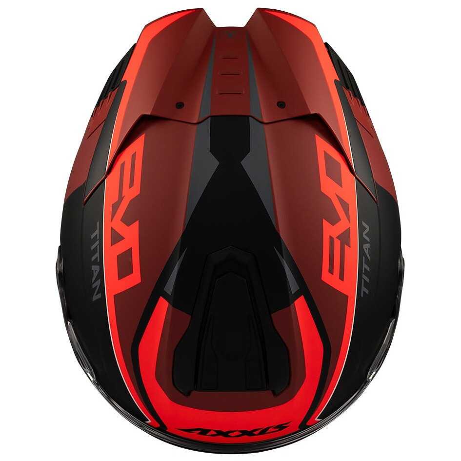 AXXIS Hawk EVO SV Titan B5 Matt Motorcycle Helmet