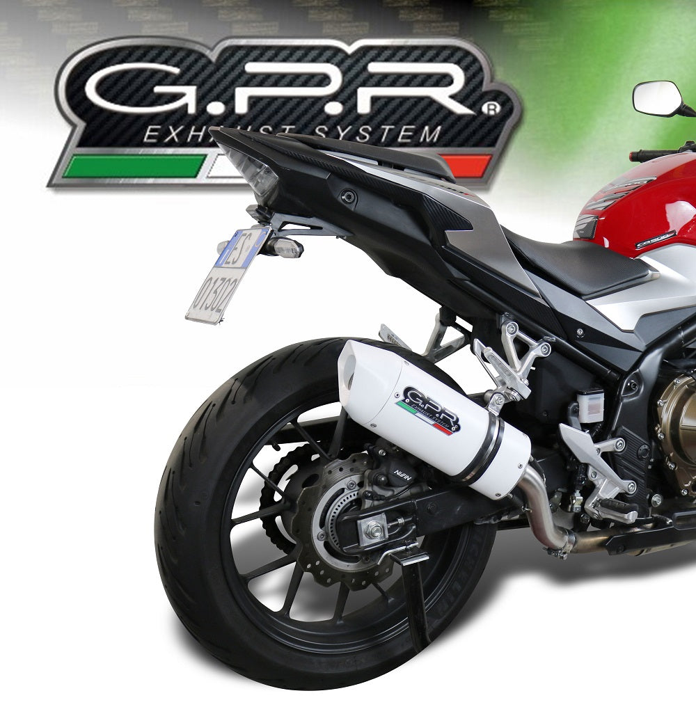 GPR Albus Evo4 Exhaust – Honda Cb 400 X 2019/2025 e5 2019/2025 – image 7