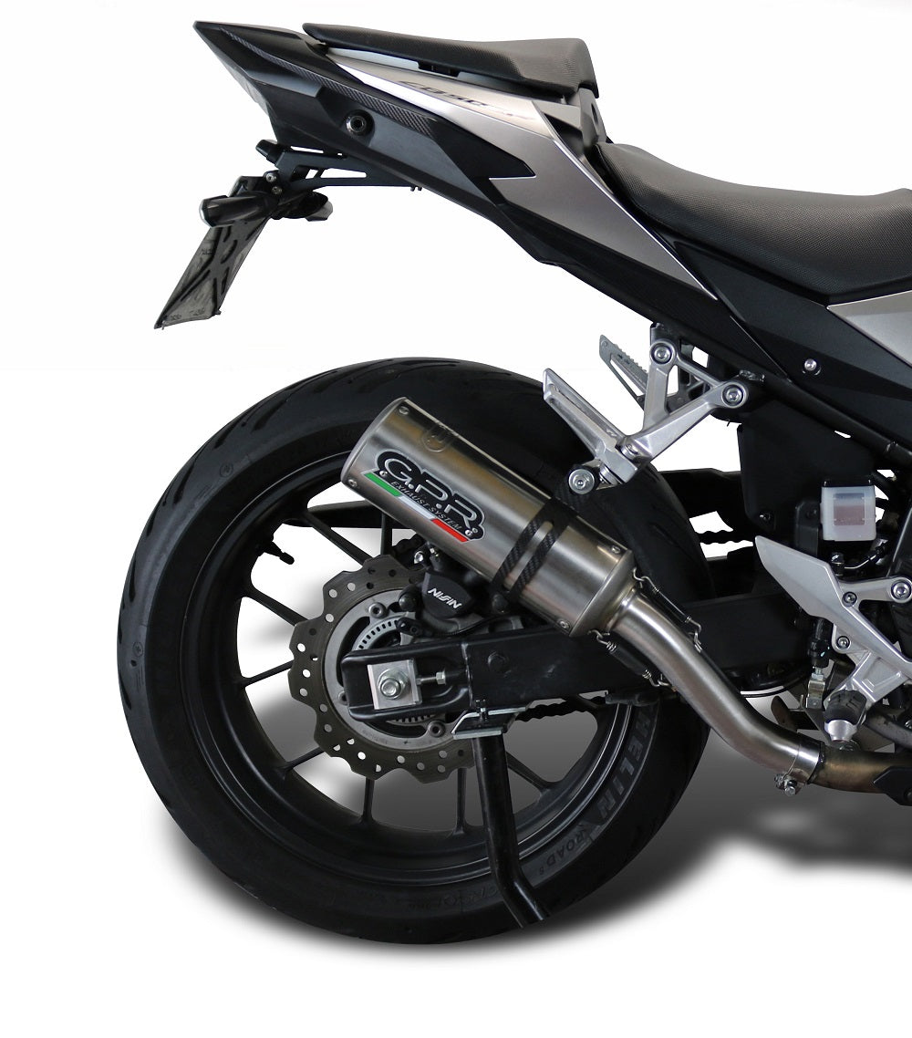 GPR M3 Inox Exhaust – Honda Cb 500 X 2016/2018 e4 2016/2018 – image 6