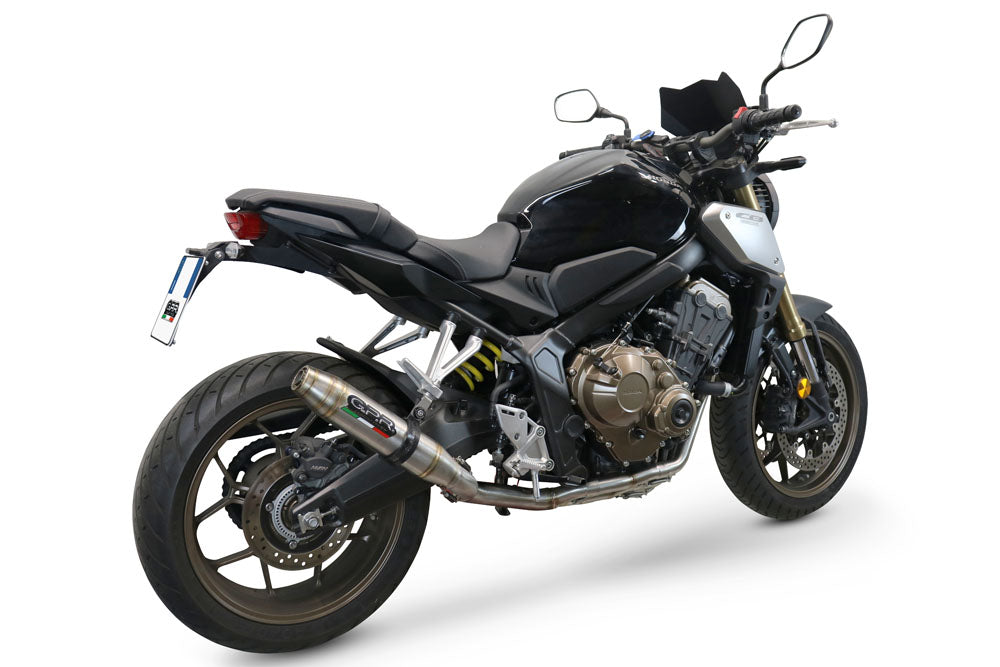 GPR Deeptone Inox Exhaust – Honda Cb 650 R 2021/2023 e5 2021/2023 – image 6