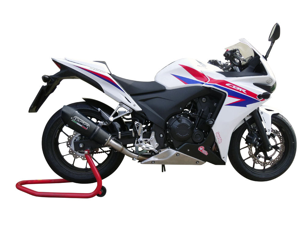 GPR New Grand Prix Evo Black Titanium Exhaust – Honda Cbr 500 R 2023/2024 e5 2023/2024 – image 4