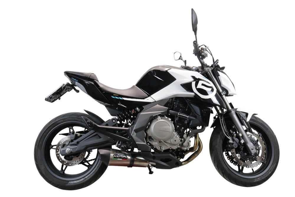 GPR New Grand Prix Evo Titanium Exhaust – Cf Moto 650 Mt 2019/2020 e4 2019/2020 – image 4