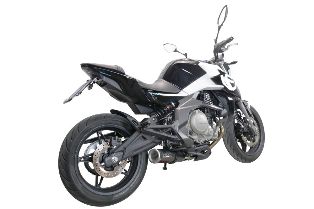 GPR M3 Black Titanium Exhaust – Cf Moto 650 Nk 2021/2024 e5 2021/2024 – image 7