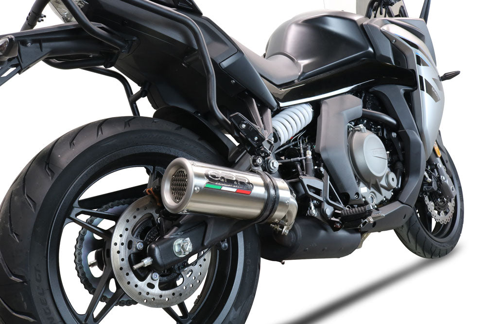 GPR M3 Titanium Natural Exhaust – Cf Moto 650 Gt 2022/2024 e5 2022/2024 – image 8