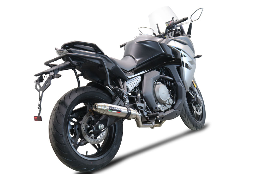 GPR Deeptone Inox Exhaust – Cf Moto 650 Gt 2022/2024 e5 2022/2024 – image 6