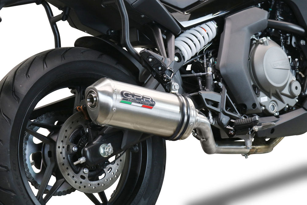 GPR Satinox Exhaust – Cf Moto 650 Gt 2022/2024 e5 2022/2024 – image 7
