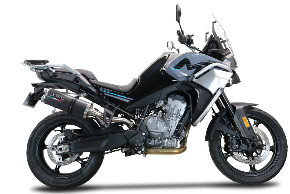 GPR Dual Poppy Exhaust – Cf Moto 800 Mt Sport 2022/2024 e5 2022/2024 – image 6
