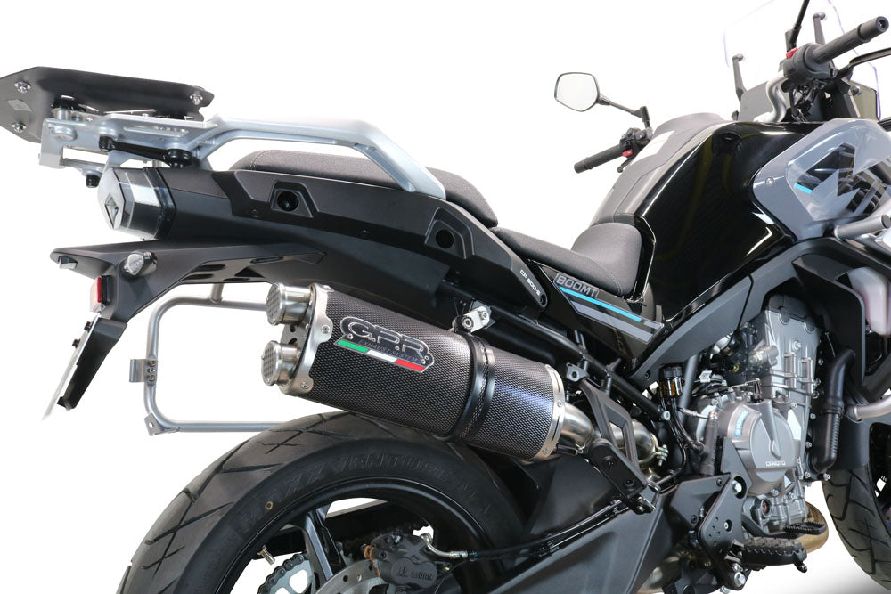 GPR Dual Poppy Exhaust – Cf Moto 800 Mt Sport 2022/2024 e5 2022/2024 – image 8