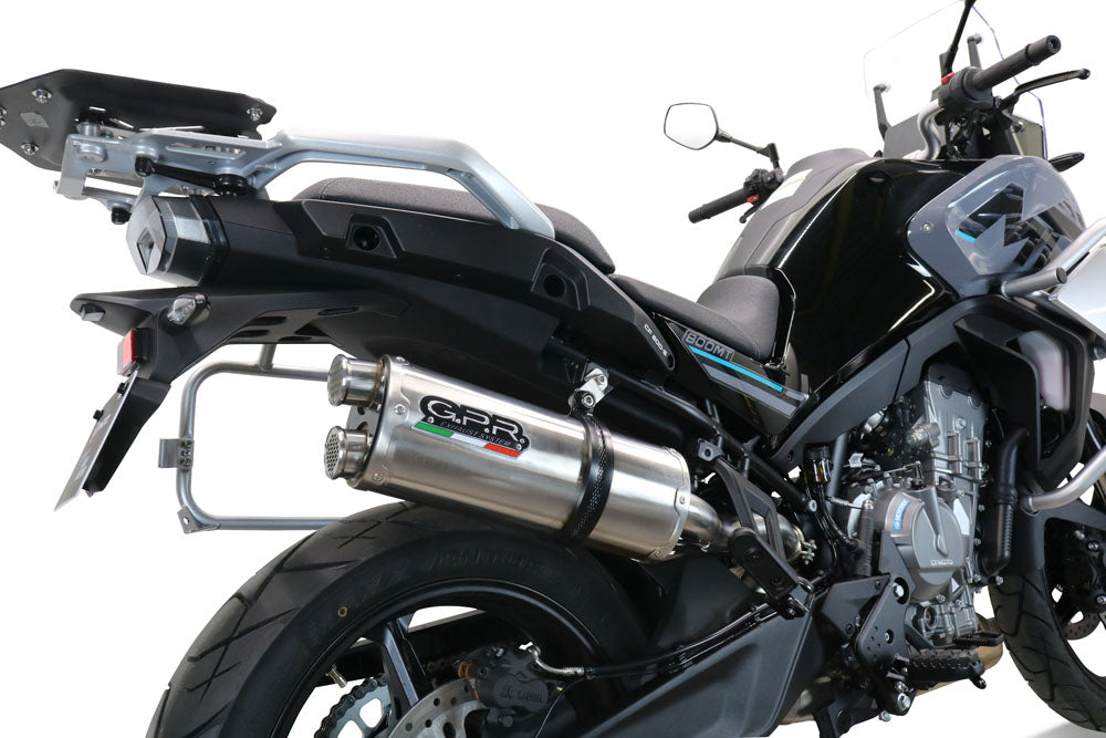 GPR Dual Inox Exhaust – Cf Moto 800 Mt Sport 2022/2024 e5 2022/2024 – image 6