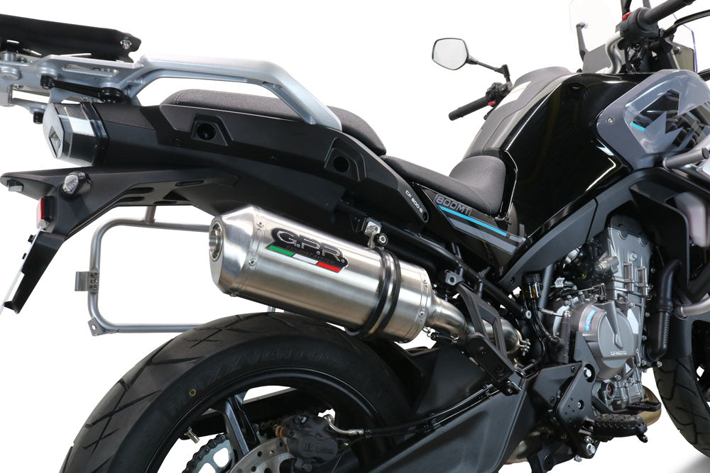 GPR Satinox Exhaust – Cf Moto 800 Mt Sport 2022/2024 e5 2022/2024 – image 8
