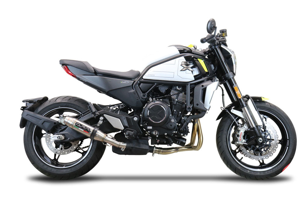 GPR Deeptone Inox Exhaust – Cf Moto 700 CL-X Adv 2022-2024 e5 2022/2024 – image 6