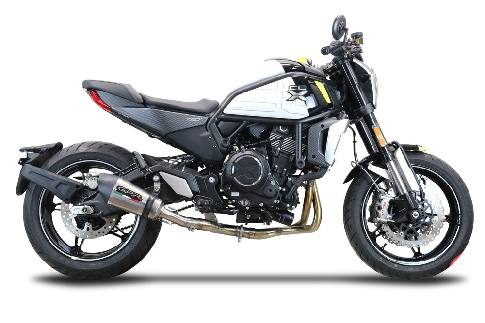 GPR New Grand Prix Evo Titanium Exhaust – Cf Moto 700 CL-X Sport 2022-2024 e5 2022/2024 – image 4