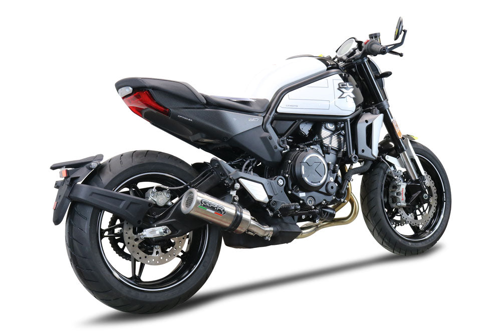 GPR M3 Inox Exhaust – Cf Moto 700 CL-X Adv 2022-2024 e5 2022/2024 – image 7