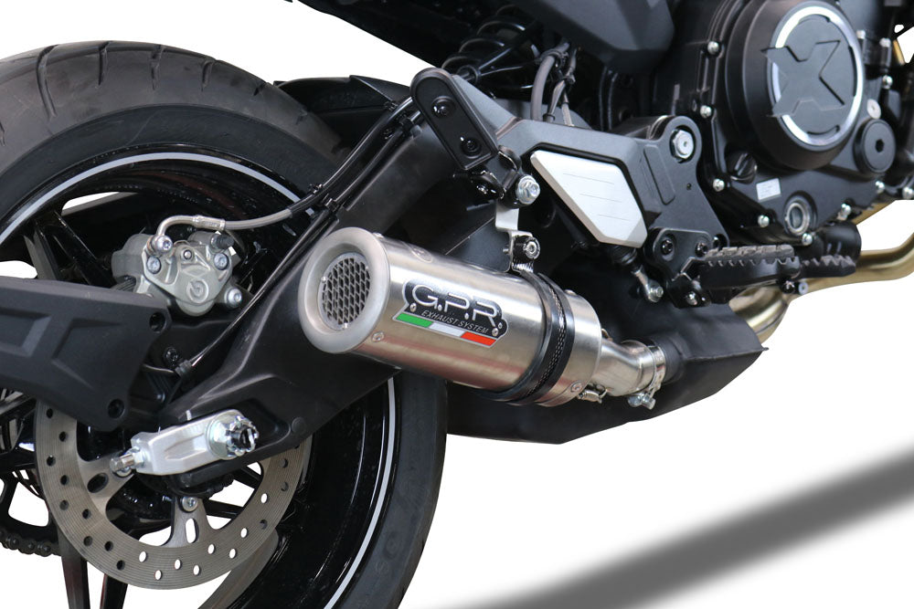 GPR M3 Inox Exhaust – Cf Moto 700 CL-X Adv 2022-2024 e5 2022/2024 – image 8