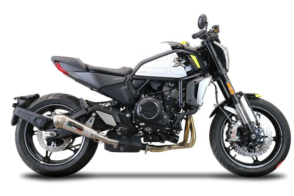 GPR Powercone Evo Exhaust – Cf Moto 700 CL-X Adv 2025/2026 e5 plus 2025/2026 – image 6