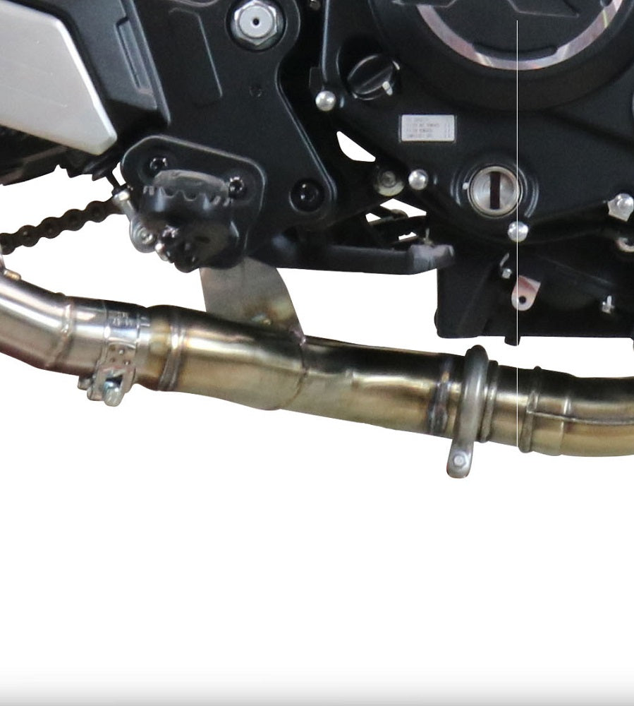 GPR De-Cat Pipe Exhaust – Cf Moto 700 CL-X Heritage 2022-2024 e5 2022/2024
