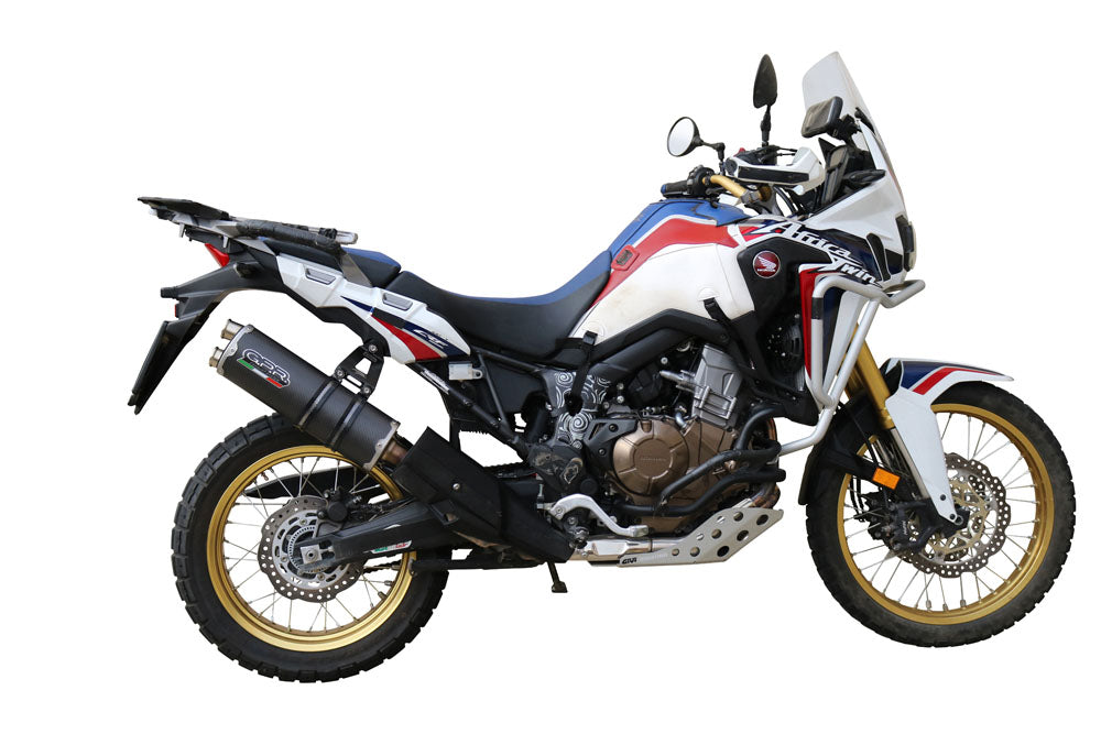 GPR Dual Poppy Exhaust – Honda Crf 1000 L Africa Twin 2015/2017 e3 2015/2017 – image 6