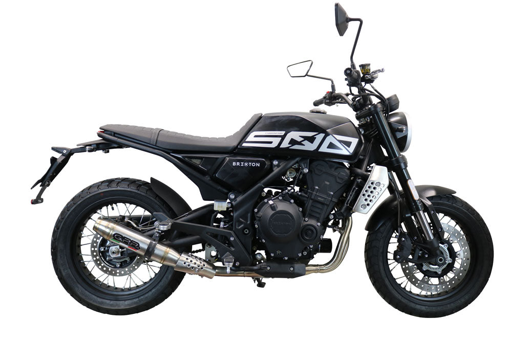 GPR Deeptone Inox Exhaust – Brixton CroSsfire 500 XC 2022-2023 e5 2022/2023 – image 6