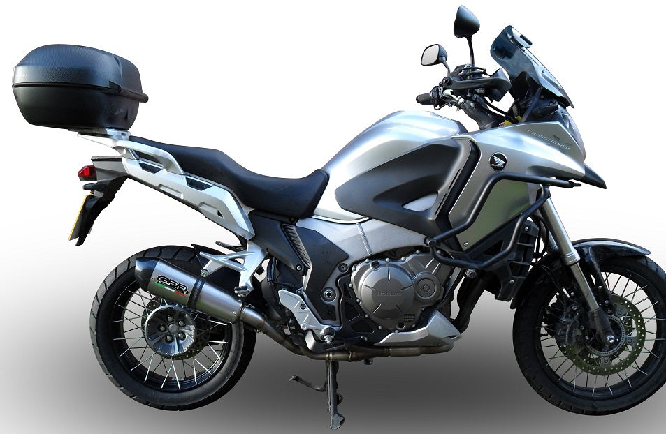 GPR Furore Evo4 Nero Exhaust – Honda VFR1200X Crosstourer 1200 2017/2020 e4 2017/2020 – image 7