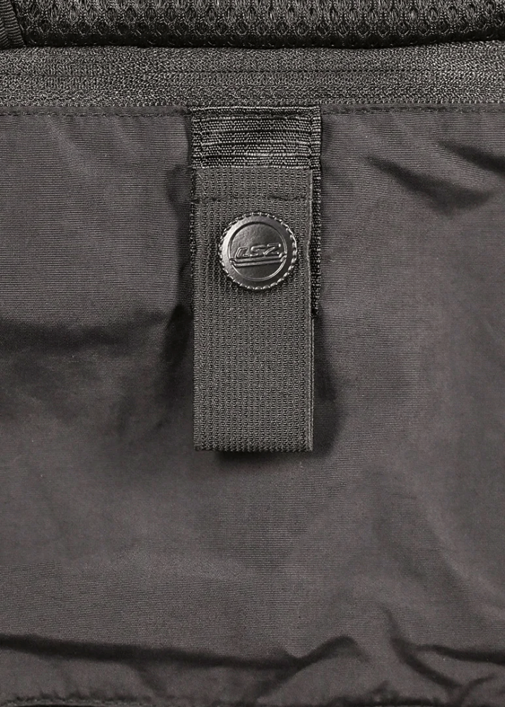 LS2 Apex Men's Waterproof Sport Jacket Black/Dark Grey, detail