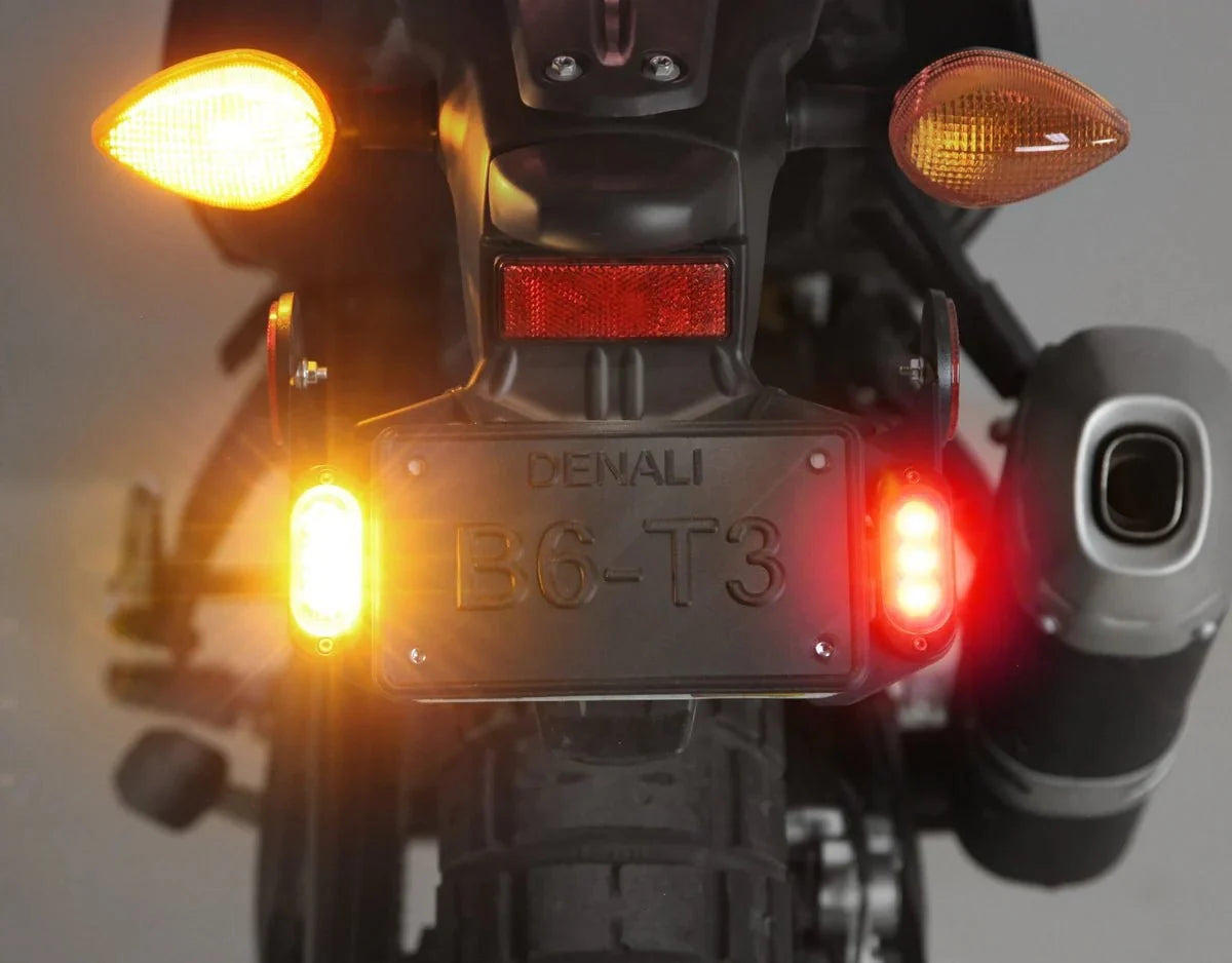 Denali - License Plate Mount - For T3 Signal Pods
