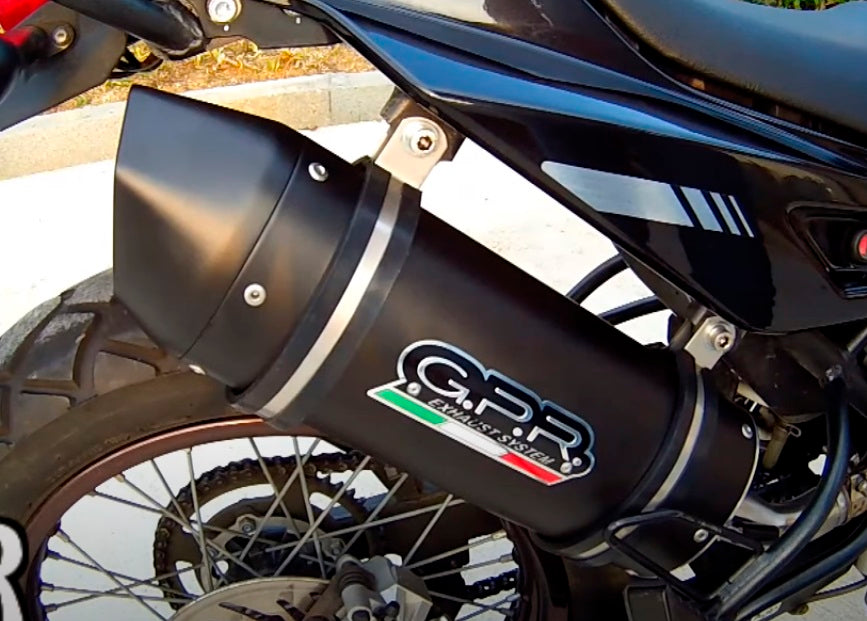 GPR Furore Nero Exhaust – Derbi Cross City 125 2007/2012 2007/2012 – image 6