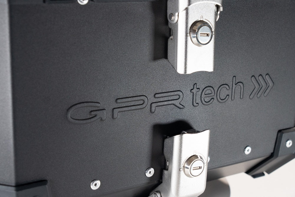 GPR TECH TOP CASE ALPI-TECH 26 LT. BLACK – Premium Aluminum Motorcycle Top Case – image 11