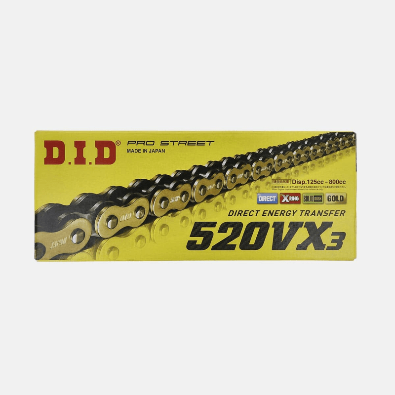 D.I.D Chain - Did 520vx3 G&B-120Zb