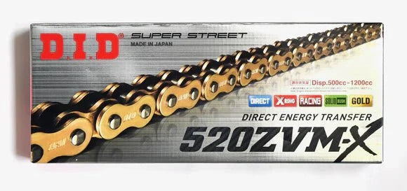 D.I.D Chain - Did 525Vx3 G&B-120Zb