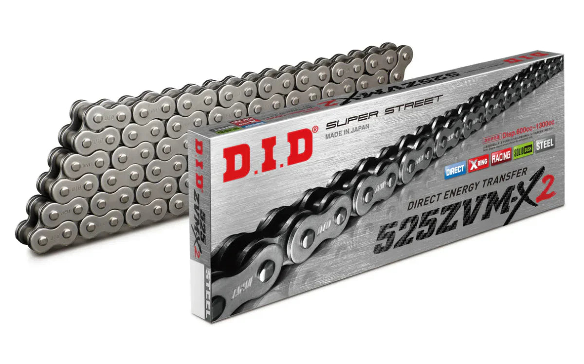DID 525ZVM - X2 - 120ZB - MAKINA MOTO