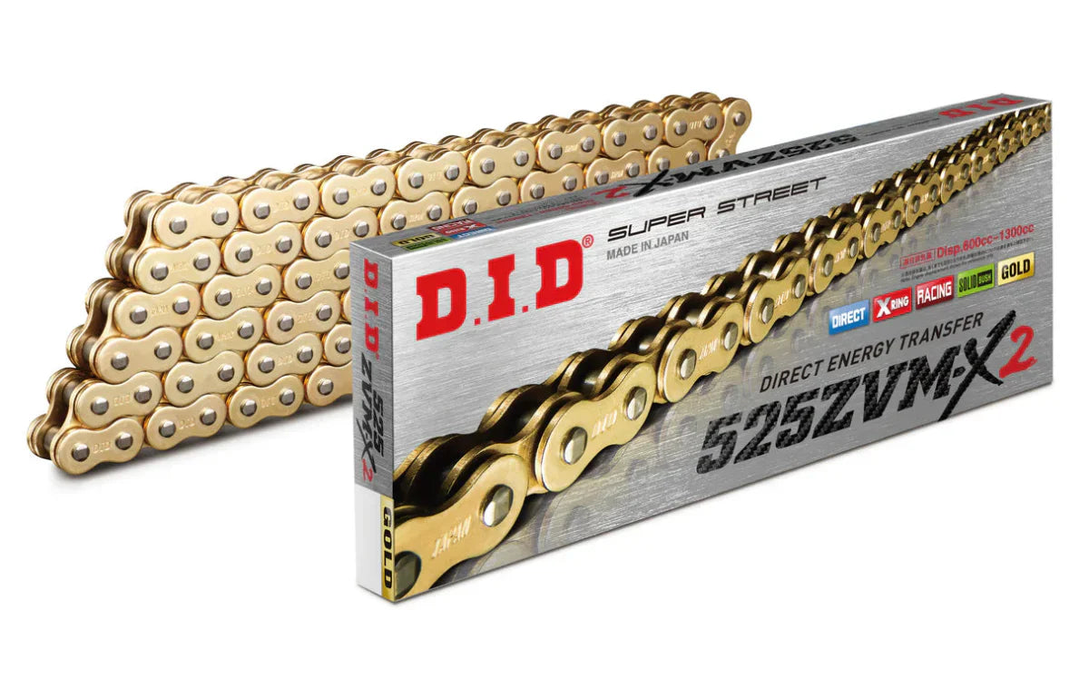 DID 530ZVM - X2 - G&G - 120ZB - MAKINA MOTO