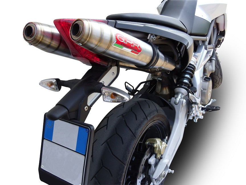 GPR Deeptone Inox Exhaust – Aprilia Dorsoduro 750 2008/2016 2008/2016 – image 6