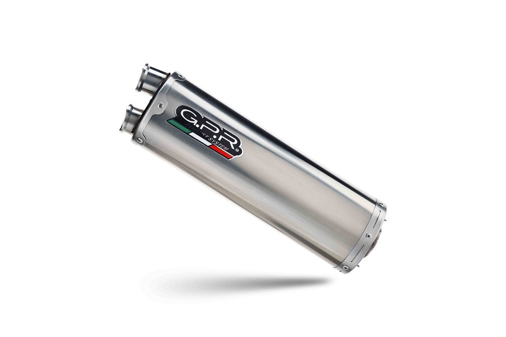 GPR Dual Inox Exhaust – Bmw R 1250 Gs Adventure 2019/2020 e4 2019/2020 – image 2