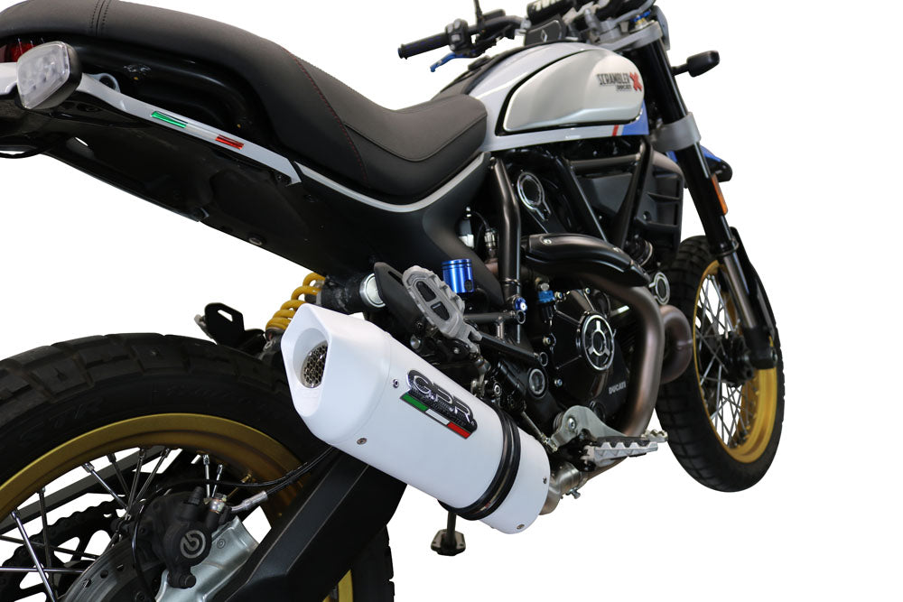 GPR Albus Ceramic Exhaust – Ducati Scrambler 800 Desert Sled - DS Fasthouse 2021/2024 e5 2021/2024 – image 8