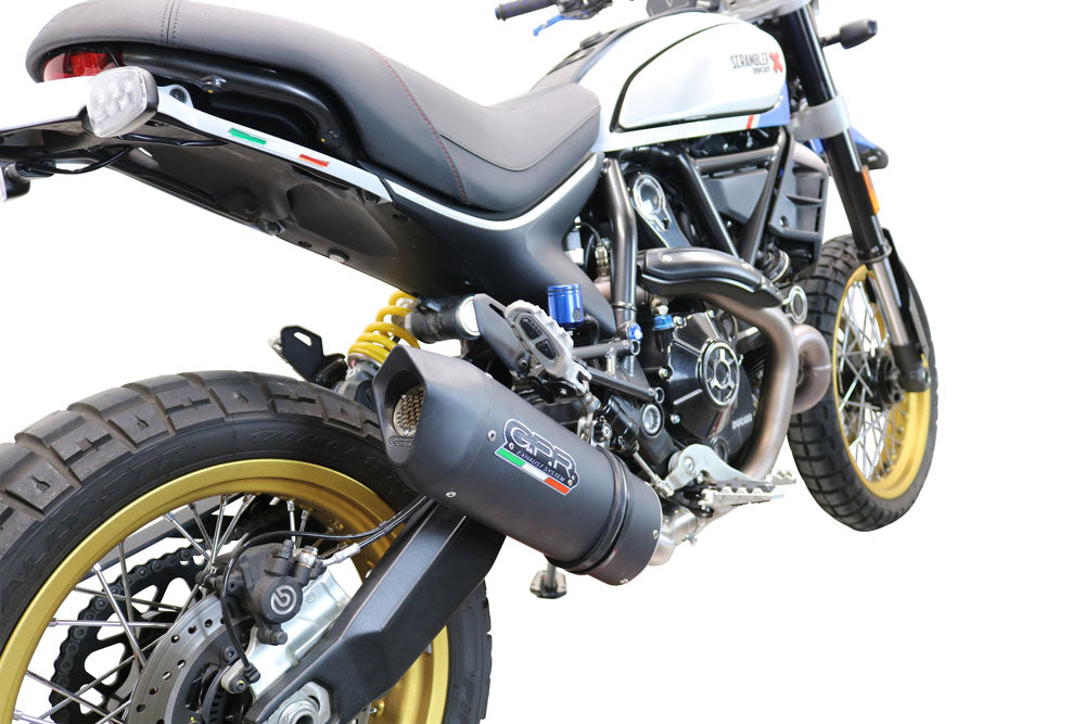 GPR Furore Nero Exhaust – Ducati Scrambler 800 Nightshift 2021/2022 e5 2021/2022 – image 8