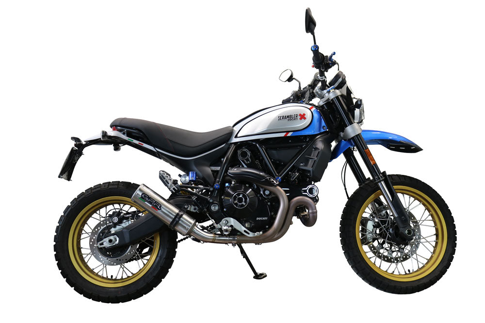 GPR M3 Inox Exhaust – Ducati Scrambler 800 Desert Sled - DS Fasthouse 2021/2024 e5 2021/2024 – image 6