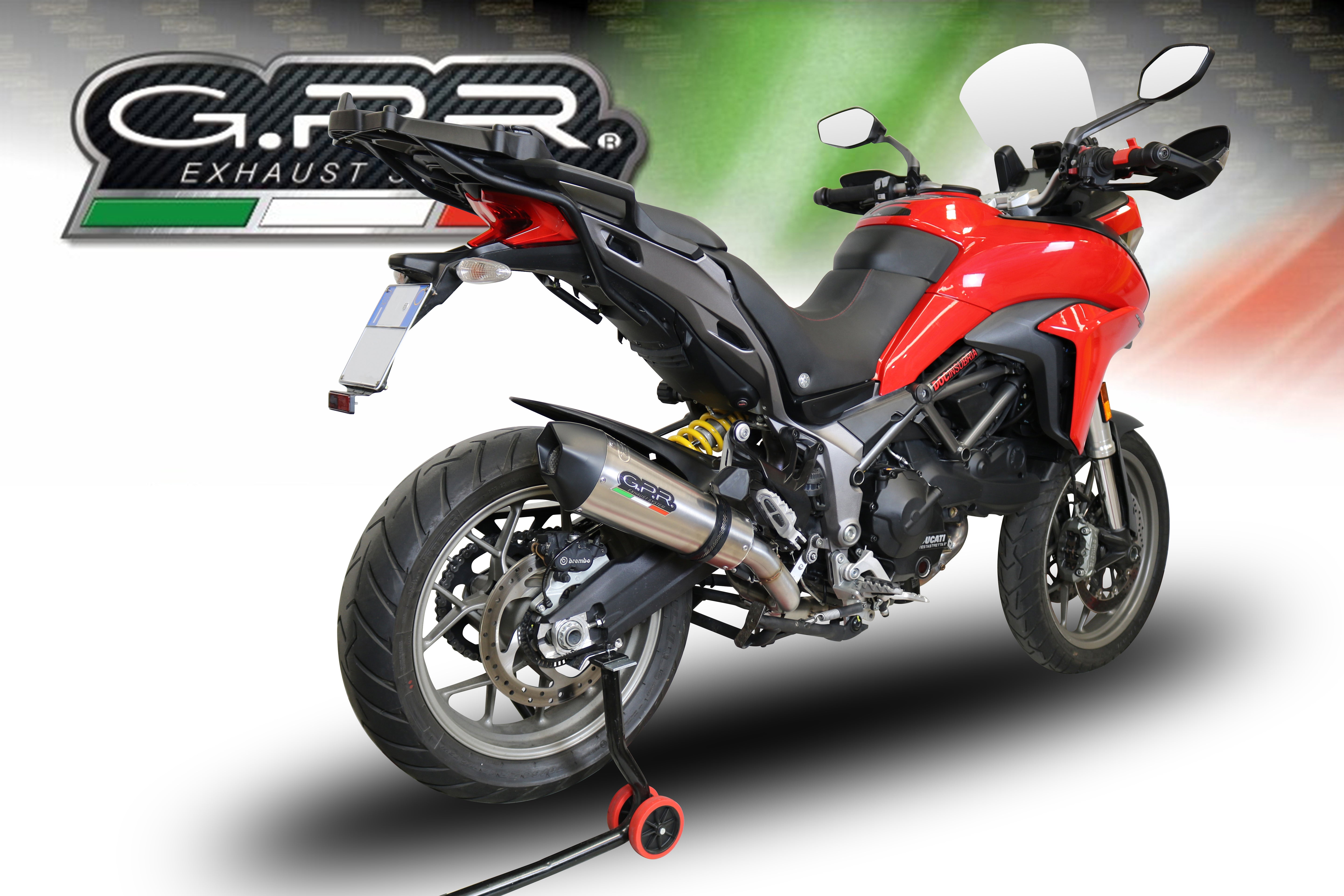 GPR New Grand Prix Evo Titanium Exhaust – Ducati Multistrada 950 2017/2020 e4 2017/2020 – image 4