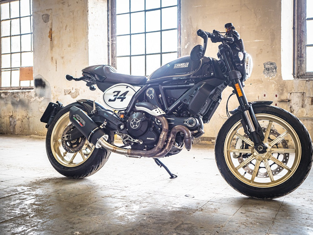 GPR Furore Nero Exhaust – Ducati Scrambler 800 2017/2020 e4 2017/2020 – image 7