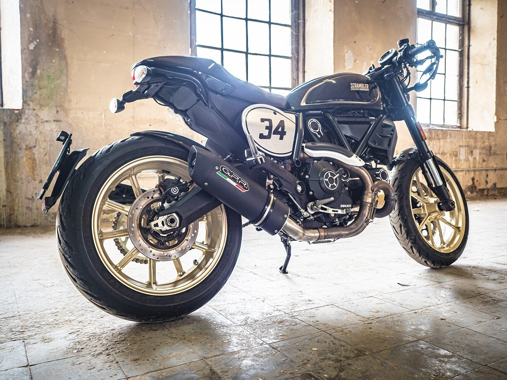 GPR Furore Nero Exhaust – Ducati Scrambler 800 2017/2020 e4 2017/2020 – image 8