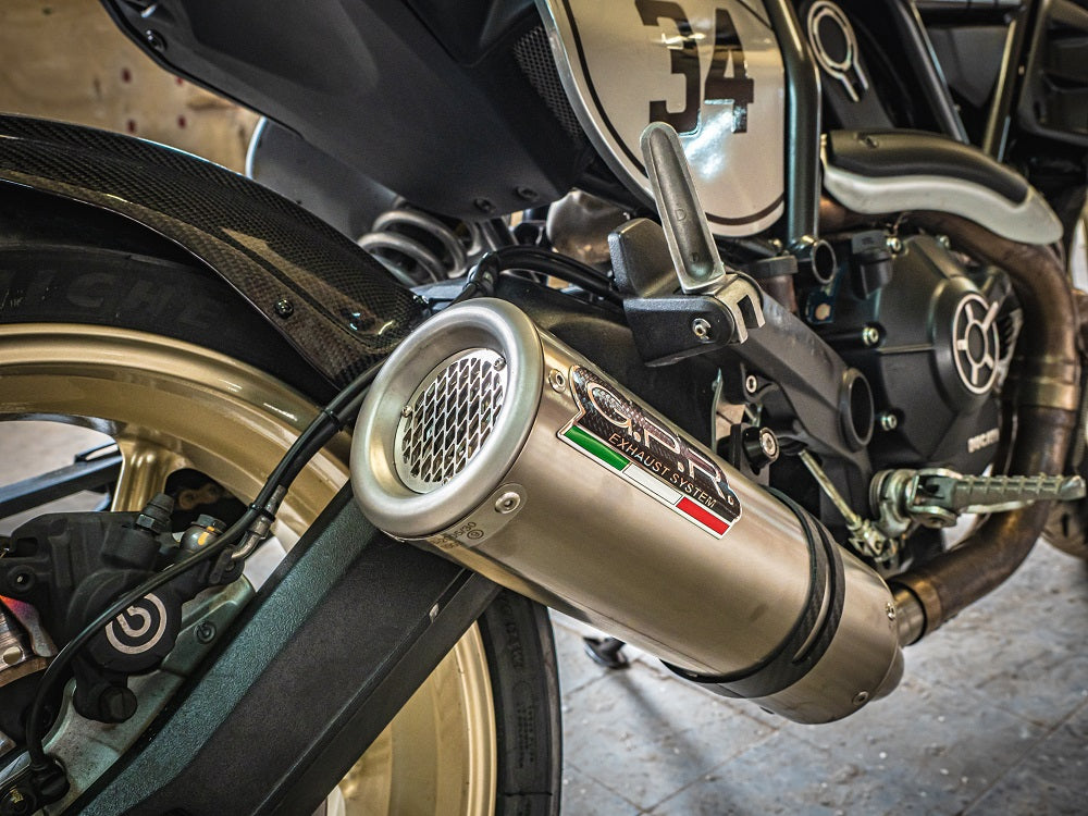 GPR M3 Titanium Natural Exhaust – Ducati Scrambler 800 2015/2016 2015/2016 – image 10