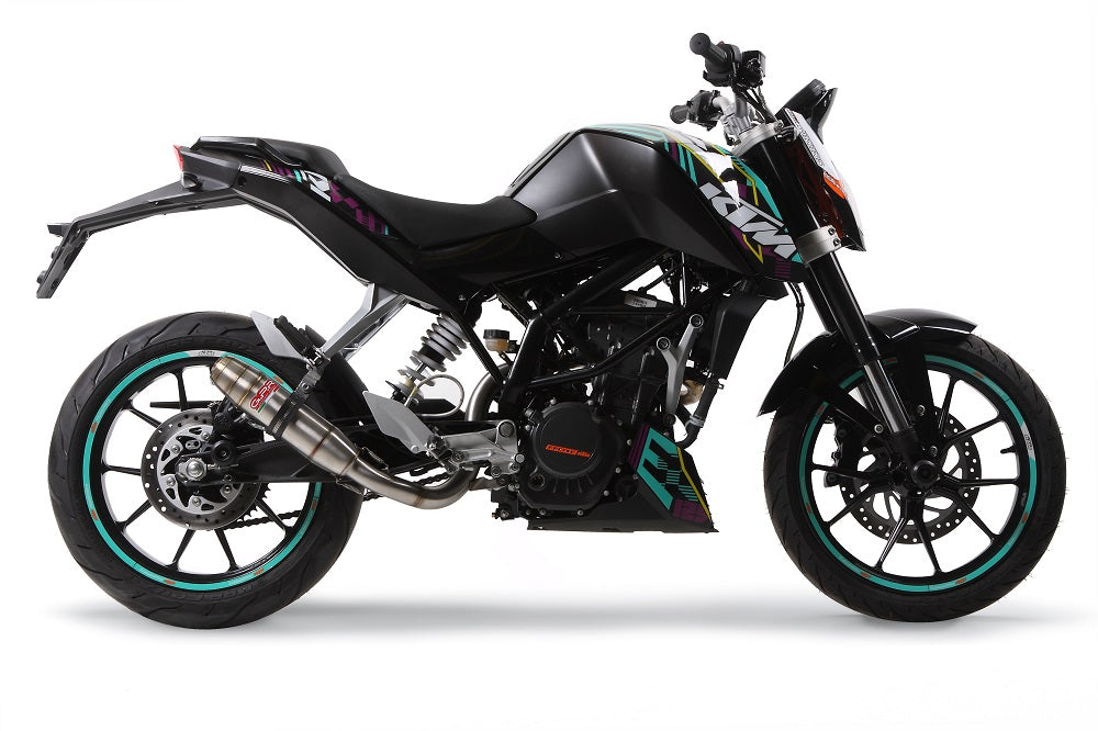 GPR Deeptone Inox Exhaust – Ktm Duke 200 2012/2020 2012/2020 – image 6