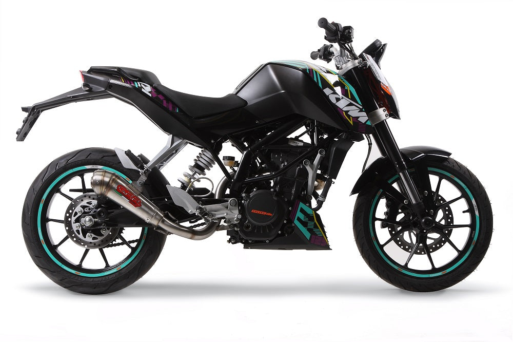 GPR Powercone Evo Exhaust – Ktm Duke 125 2011/2016 e3 2011/2016 – image 6