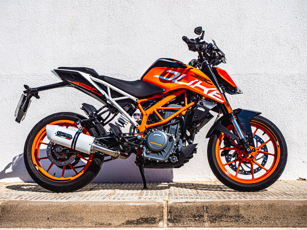 GPR Albus Evo4 Exhaust – Ktm Duke 125 2017/2020 e4 2017/2020 – image 7