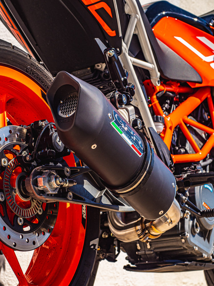 GPR Furore Evo4 Nero Exhaust – Ktm Duke 125 2017/2020 e4 2017/2020 – image 9