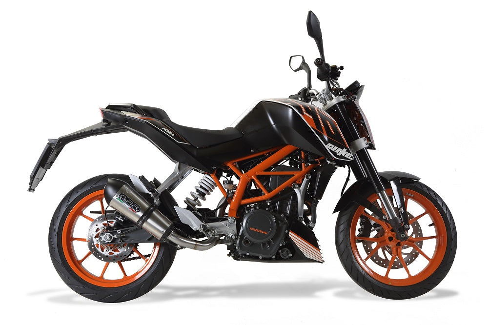 GPR New Grand Prix Evo Titanium Exhaust – Ktm Duke 390 2013/2016 e3 2013/2016 – image 4