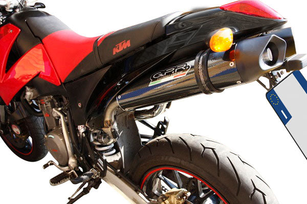 GPR Furore Nero Exhaust – Ktm Duke II 640 2000/06 2000/2006 – image 5