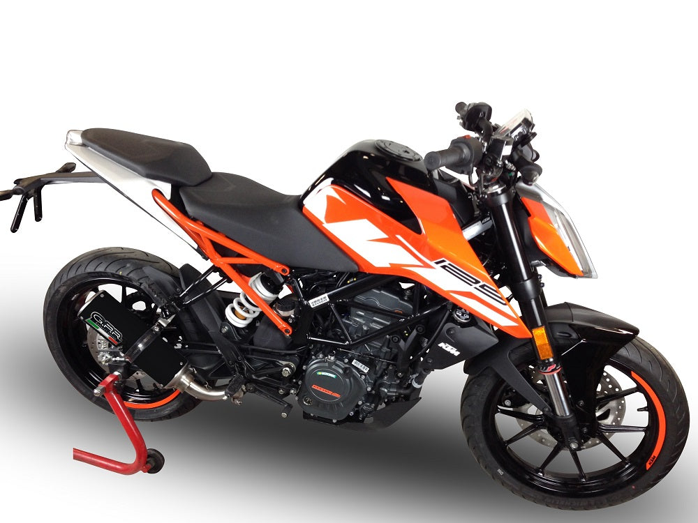 GPR M3 Black Titanium Exhaust – Ktm Duke 390 2017/2020 e4 2017/2020 – image 7