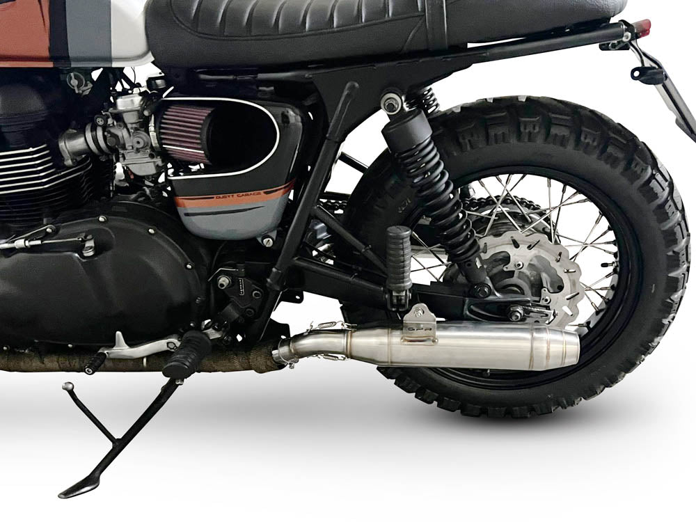 GPR Deeptone Inox Exhaust – Triumph BONNEVILLE T100 2001/14 2001/2014 – image 3